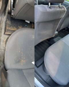 Az autók külső belső tisztítása a megfelelő eszközökkel és tisztítószerekkel.